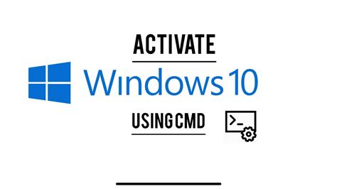 Activate windows 10 command line slui